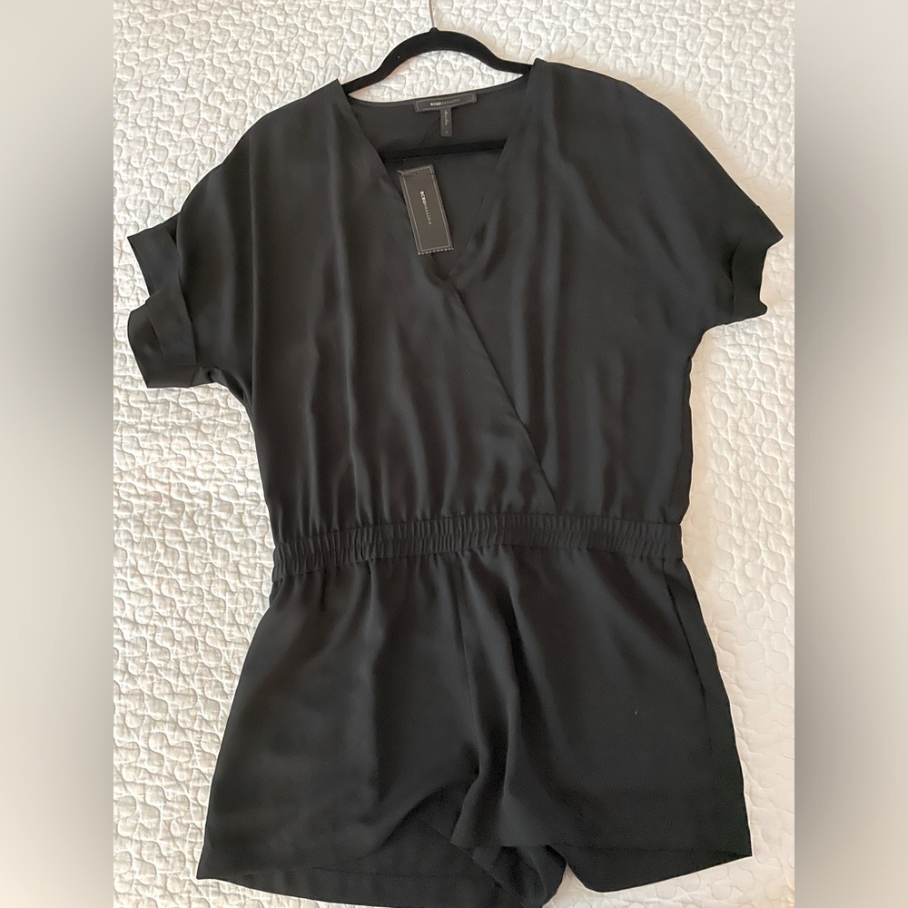 Black BCBG Romper size M